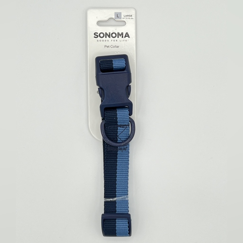 NWT Large Dog/Pet Collar Blue